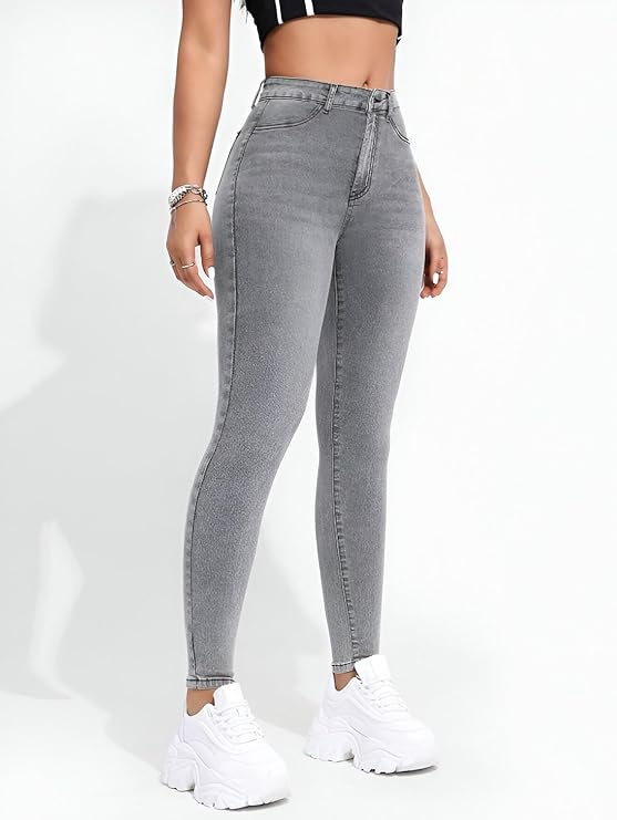 Martin Women's High Rise Skinny Fit Stretchable Denim Jeans Pant