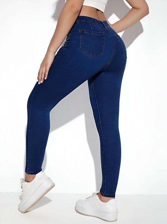 Martin Women's High Rise Skinny Fit Stretchable Denim Jeans Pant