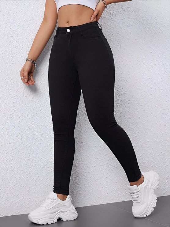 Martin Women's High Rise Skinny Fit Stretchable Denim Jeans Pant